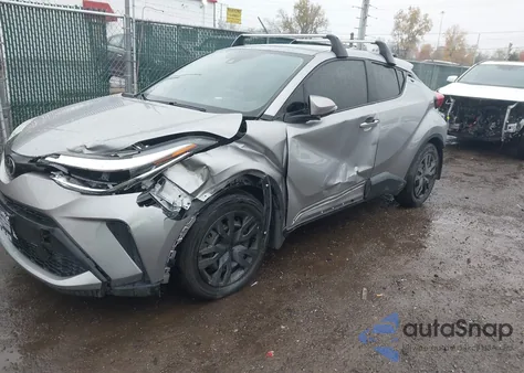 2020 Toyota C-Hr Le from USA, damaged, VIN JTNKHMBX2L1081810